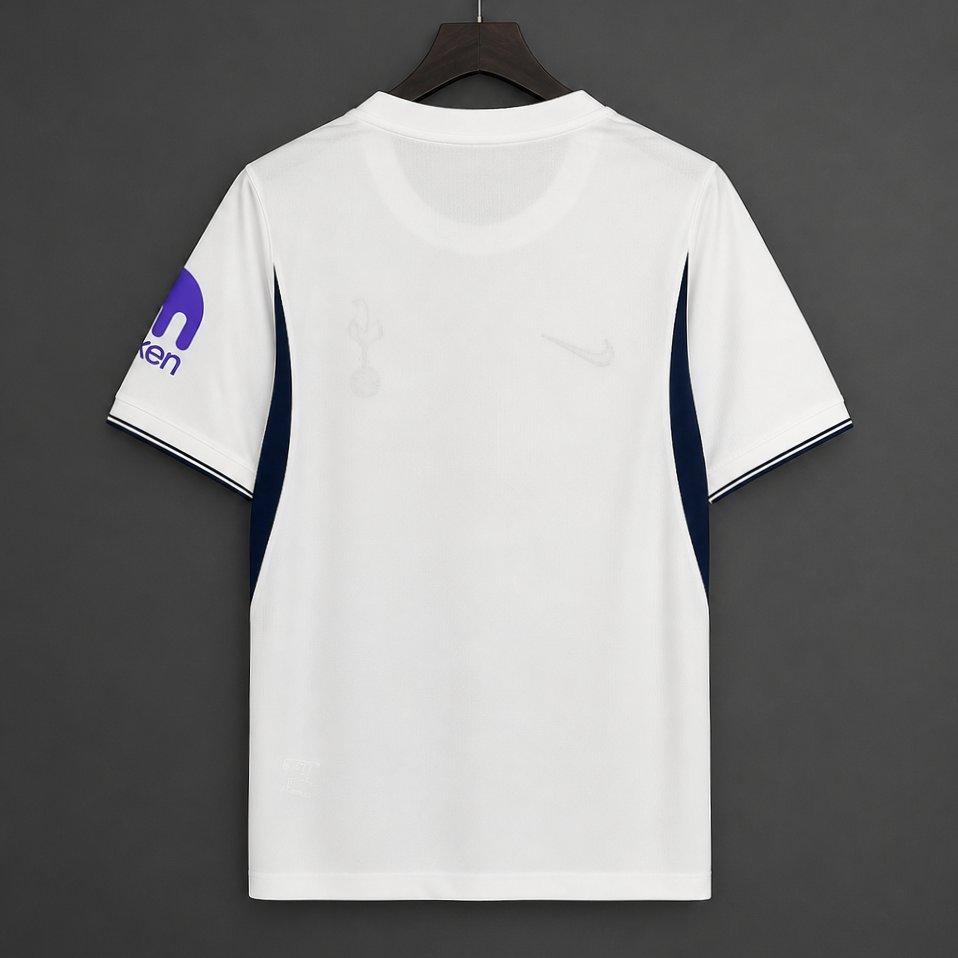 Tottenham Hotspur Home Jersey 2026/27 back view with clean white finish and navy side accents