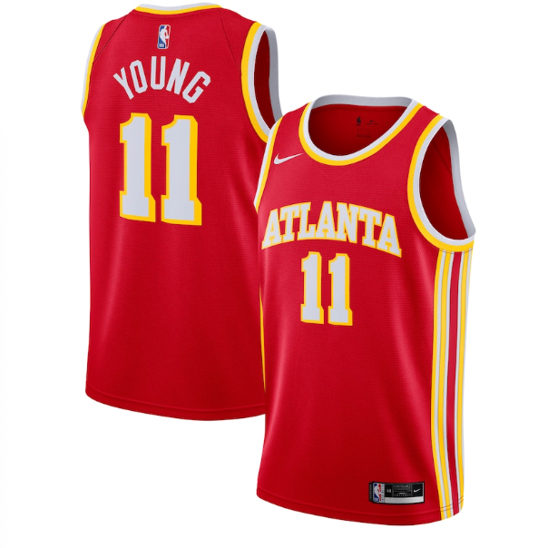 Trae Young #11 Atlanta Hawks Red Swingman Jersey