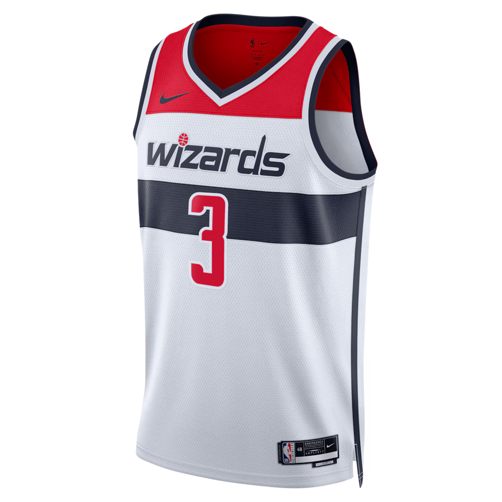 Trae Young Washington Wizards Association Edition Swingman Jersey front view