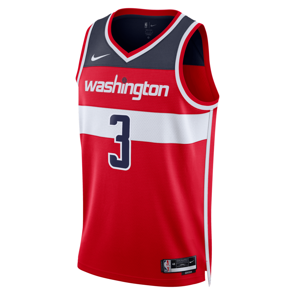 Trae Young Washington Wizards Icon Edition Swingman Jersey front view