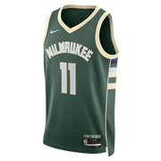 Tyler Herro Milwaukee Bucks Icon Edition Swingman Jersey front view