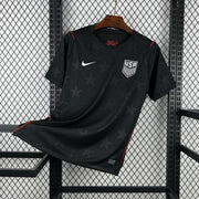 USA 2026 World Cup away jersey black football shirt front view
