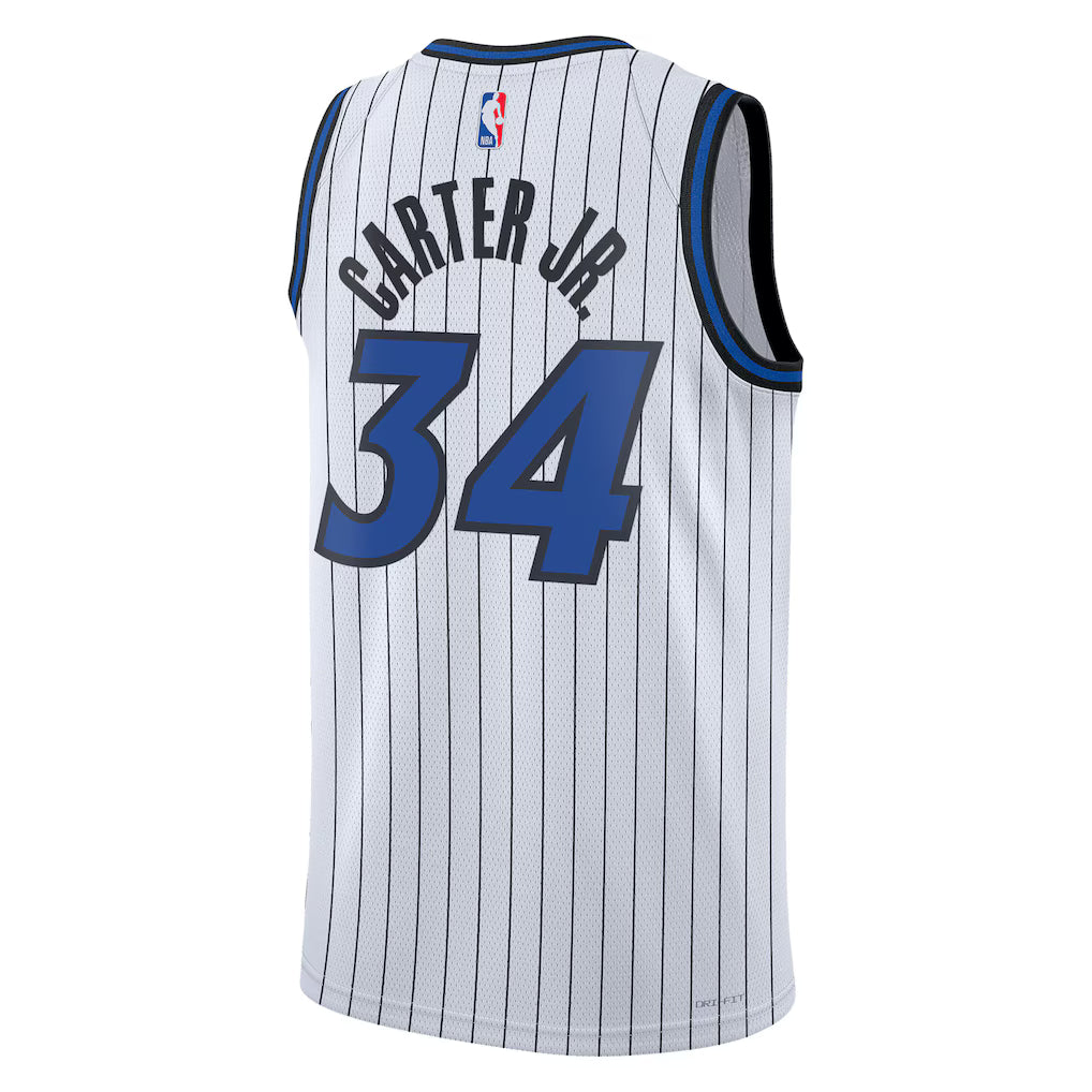 Wendell Carter Jr. Orlando Magic Association Edition Swingman Jersey back view