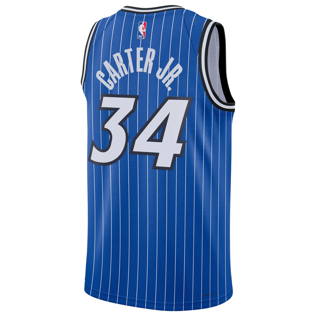Wendell Carter Jr. Orlando Magic Icon Edition Swingman Jersey back view