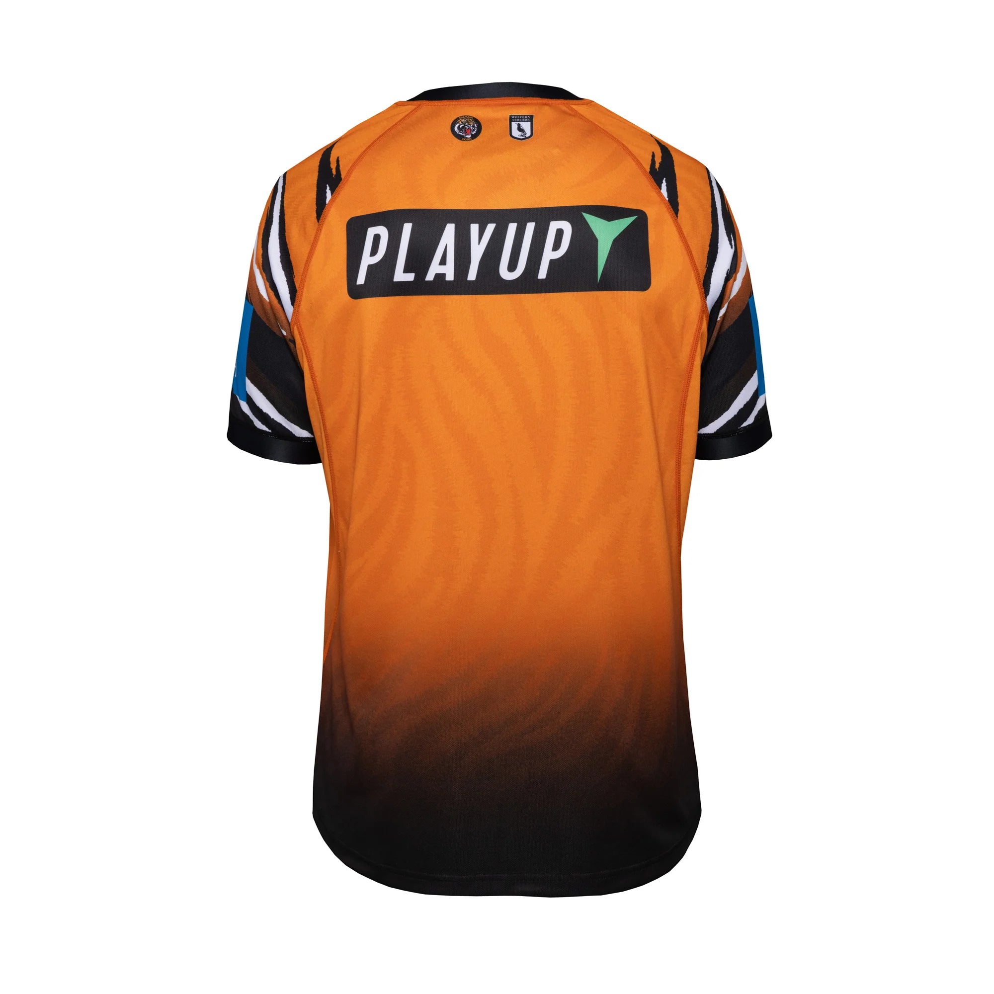West Tigers 2026 home jersey back view
