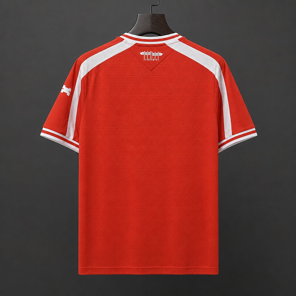 Wrexham AFC 2026/27 Home Jersey Red Back